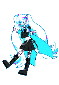 Hatsune Miku Dance Sticker