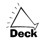 record label deck Sticker