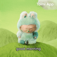 Good Morning Labubu GIF by Taimi