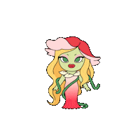 hero_okman_ 캐릭터 꽃 읏맨 빌런 Sticker
