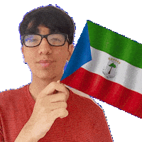 Equatorial Guinea Pride Sticker