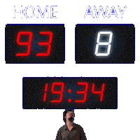 8 Away Sticker