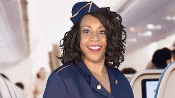 ComedianHollyLogan travel work people comic GIF
