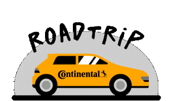 Drive Away Lets Go Sticker by Continental