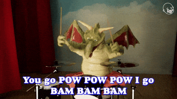 You Go POW POW POW I Go BAM BAM BAM