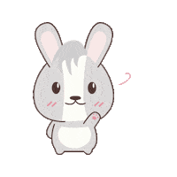 edmimontoya love hello hi bunny Sticker