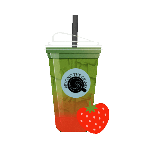 Matcha Sticker by Beyond the Grind