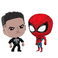Excited Lets Go Sticker by Spider-Man