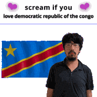 Democratic Republic Of The Congo Cd Sticker