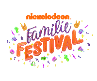 logo festival Sticker by Nickelodeon Nederlands