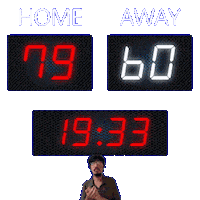 60 Away Sticker