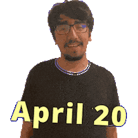 April 20 Sticker