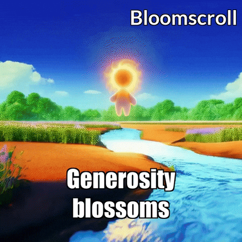 Growth Giving GIF by Bloomscroll