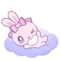 うさぎ おやすみ Sticker by Love-chan