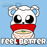 Sick Get Well Soon GIF by Christophers Genie