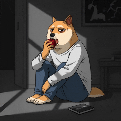 Tired Shiba Inu GIF by Doge Pound
