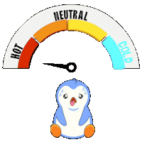 Sweating Hot Summer Sticker by Pudgy Penguins