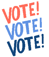 helloluckycards vote protest mail i voted Sticker