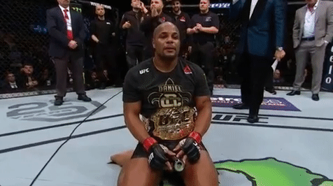 daniel cormier mma GIF by UFC