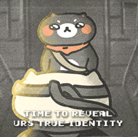 Metal Gear Solid Cute Cat GIF