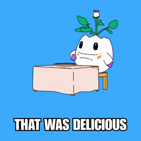 Dinner Eating GIF by Magic Eden