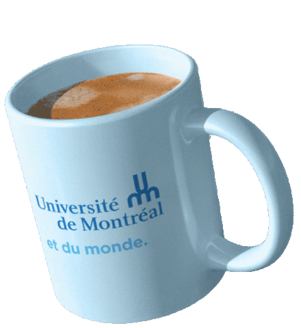 coffee world Sticker by Université de Montréal