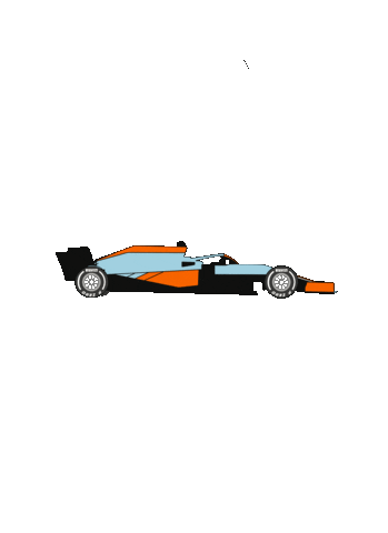 FlossandClay f1 formula one mclaren norris Sticker