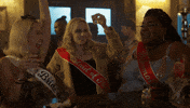 MagentaLightStudios cheers wedding bride toast GIF
