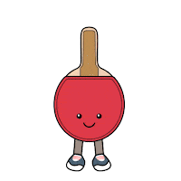 jellycatlondon tennis pingpong tabletennis jellycat Sticker