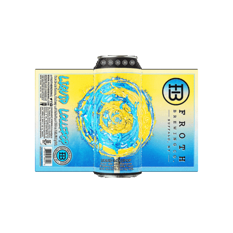 frothbrewing giphygifmaker Sticker