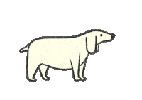 Hungry Dog Sticker by gasta