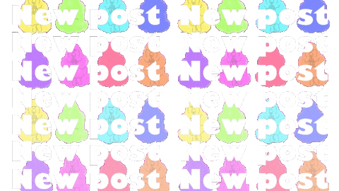 New Post New Post Sticker