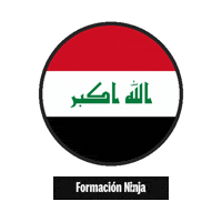Iraq Flag Sticker by Formación Ninja