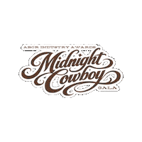 Midnight Cowboy Industry Awards Sticker by ABoR