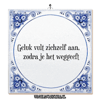 Support Troost Sticker by Tegelspreuken.nl