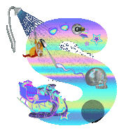 Text Glow Sticker by Dinaaaaaah
