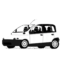 italian fun Sticker by bounty.studio