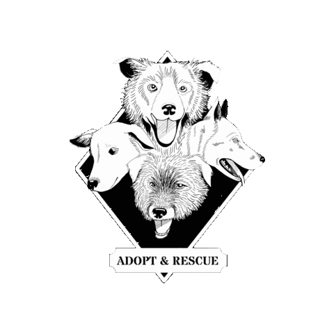 rescueyhdistyskulkurit giphygifmaker adopt dont shop rescue dog kulkurit Sticker