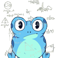 Confused Math Sticker by Croakey