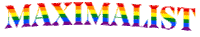 Gay Pride Rainbow Sticker by Il Makiage