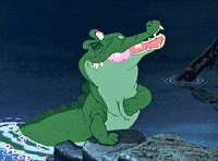 Crocodile Smile GIF