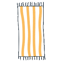 Belambra vacances plage serviette belambra Sticker