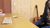 frustrated bang head on desk GIF