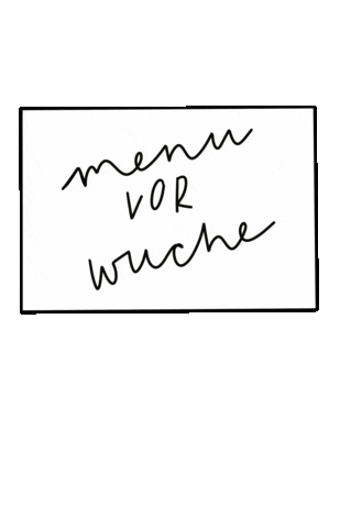 Essen Menu Sticker by Nadine Chaignat