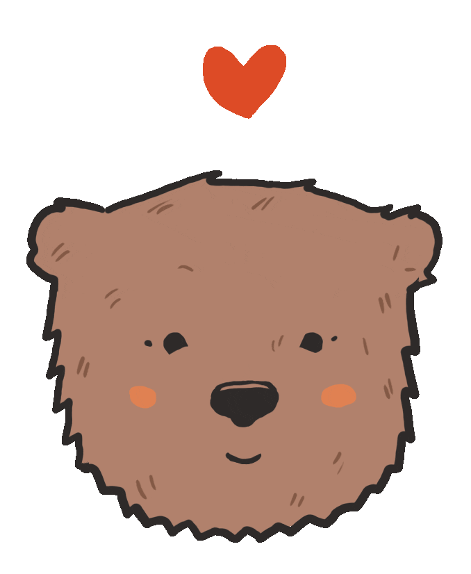 Blushing In Love Sticker by Rhiannon Kate