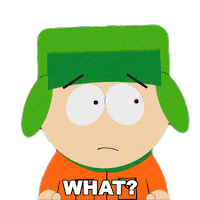 Kyle Broflovski What Sticker by South Park