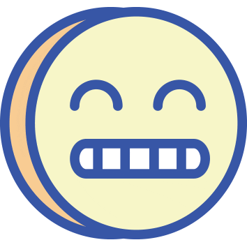 emoji grimace STICKER by Bow & Drape