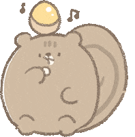 Happy Illustration Sticker by mini Hana