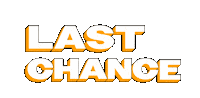 Last Chance Sticker by PennyBridge Studio