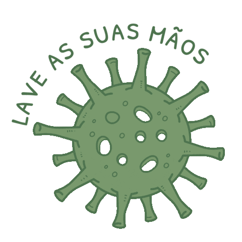 Virus Sticker by Analice Frizon